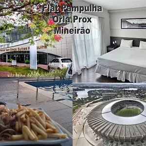 Flat Pampulha Orla Prox Mineirao Belo Horizonte